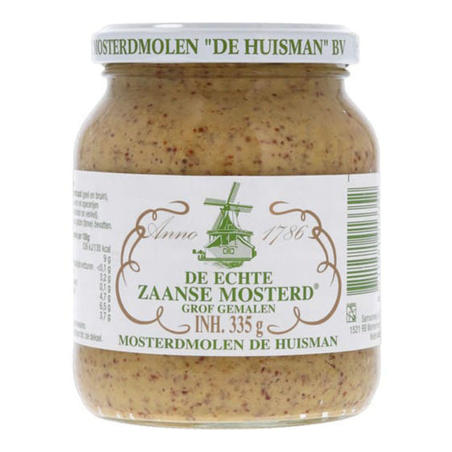 Huisman De Ectlhte Zaanse Mustard Coarsly Ground 335G ( BB 10/2026 )
