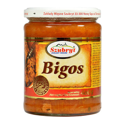 Szubryt Bigos Hunter's Stew 460g ( BB 15/04/2025 )