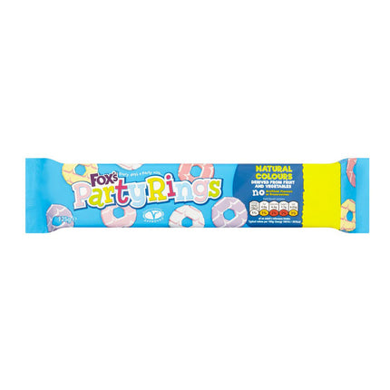 Fox's Party Rings 125G ( BB 22/06/2024 )