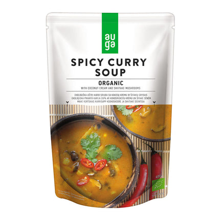 Auga Organic Spicy Curry Soup 400G