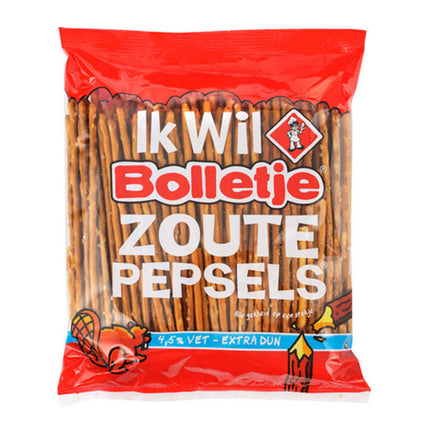 Bolletje Salted Pretzels Sticks Larger Pack 180G ( BB 15/02/2025 )