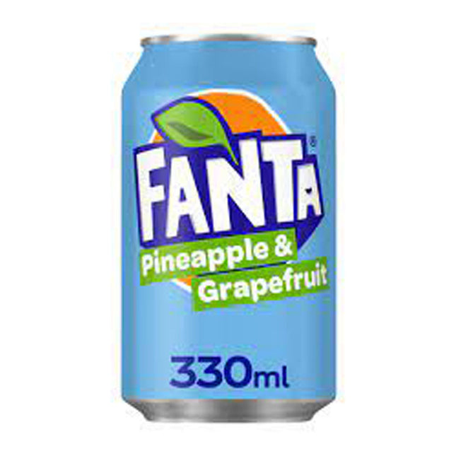 Fanta Pineapple & Grapefruit 330ML ( BB 31/08/2026 )
