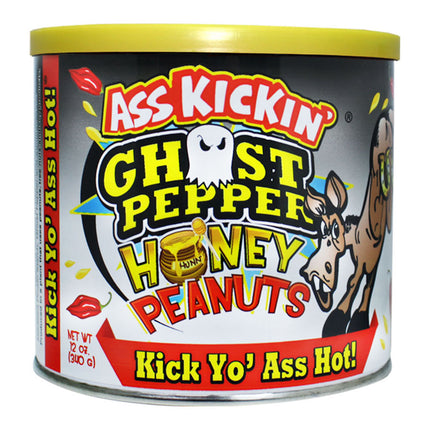 Ass Kickin Ghost Pepper Honey Peanuts 340G ( BB 29/11/2024 )
