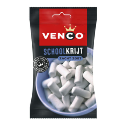 Venco Schoolkrijt Drop White School Chalk 120G ( BB 29/11/2024 )