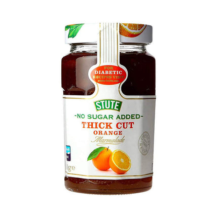 Stute Diabetic Thick Cut Marmalade Jam 430G No Sugar Added  ( BB 10/03/2025 )