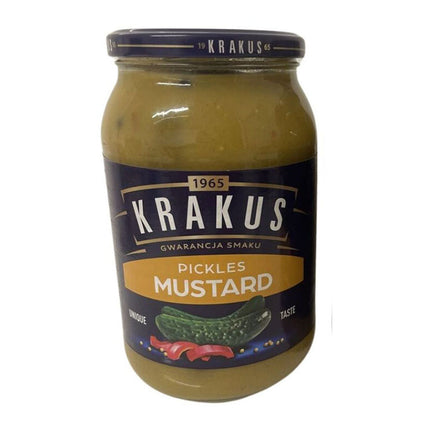 Krakus Pickles Mustard Cucumbers 870G ( BB 08/2024 )