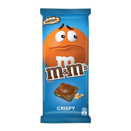 M&M Crispy Milk Chocolate Block 165G ( BB 09/2024 )