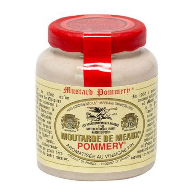 Pommery Moutarde De Meaux Coarse Grain Mustard in Ceramic Pot 100G ( BB 28/10/2026 )