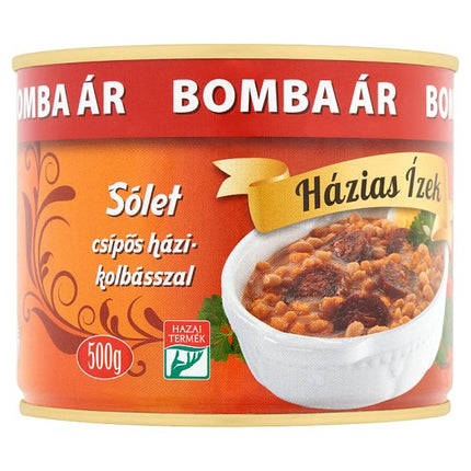 Hazias izek Solet Dry Beans with Hot Sausage 500G ( BB 2026 )