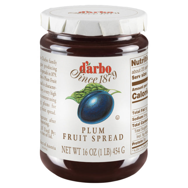 D'arbo Plum Fruit Spread 454G ( BB 21/03/2027 )