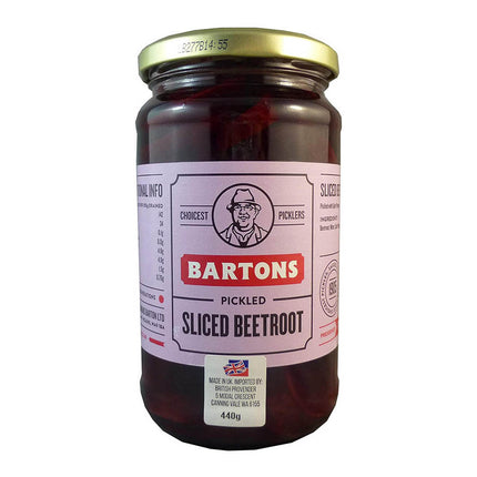 Bartons Sliced Beetroot 440G ( BB 31/01/2025 )