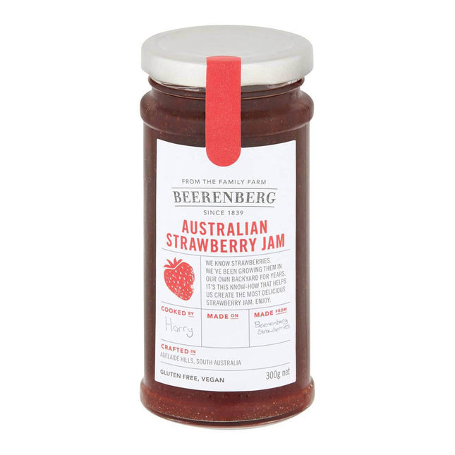 Beerenberg Australian Strawberry Jam 300G ( BB 01/03/2026 )