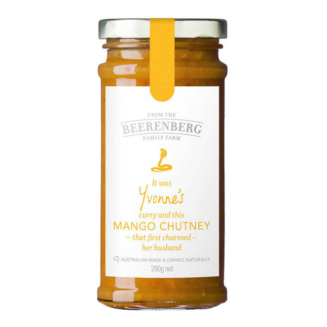 Beerenberg Mango Chutney 280G ( BB 13/11/2025 )