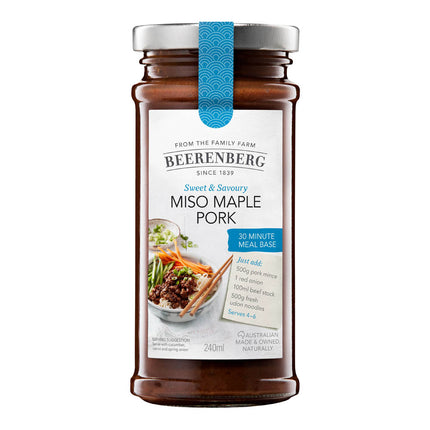 Beerenberg Miso Maple Pork 240ML
