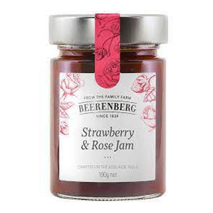 Beerenberg Strawberry & Rose Jam 190G