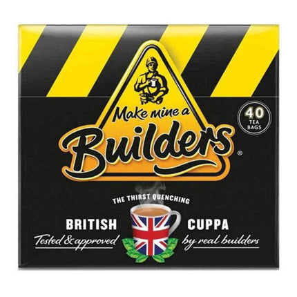 Builders British Cuppa 40 ( BB 08/2026 ) ＆ 80 Tea Bags ( BB 31/12/2025 )