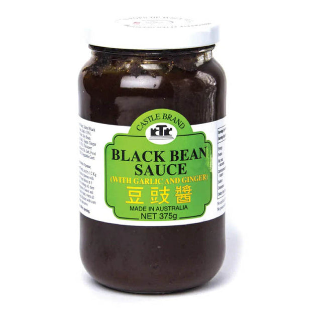 Castle Brand Black Bean Sauce with Garlic & Ginger 375G ( BB 06/12/2026 )