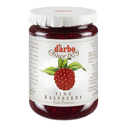 D'arbo Raspberry Fruit Spread 454G ( BB 13/07/2025 )