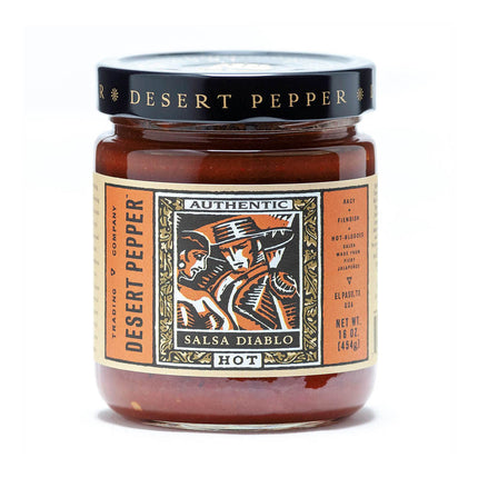 Desert Pepper Salsa Diablo Hot 454G ( BB 03/09/2025 )