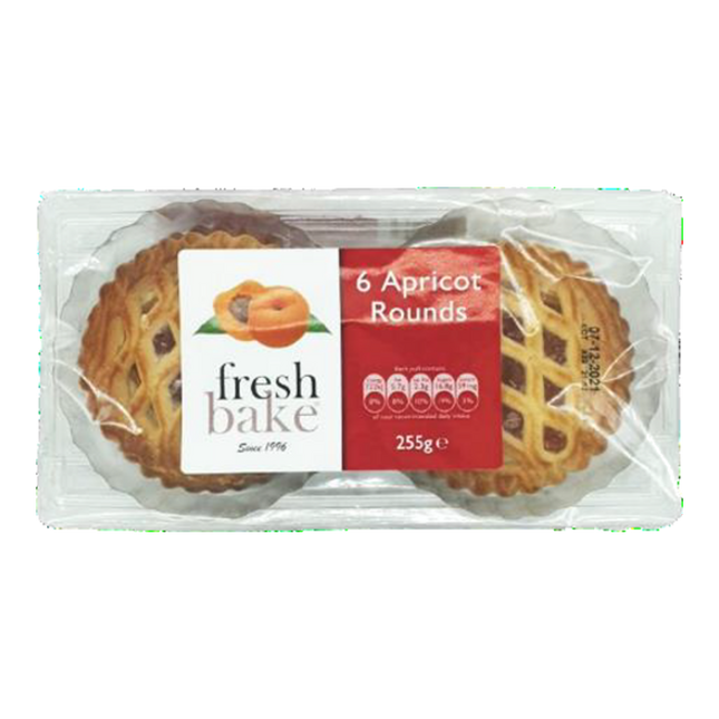Fresh Bake Apricot Rounds 255G ( BB 02/02/2026 )