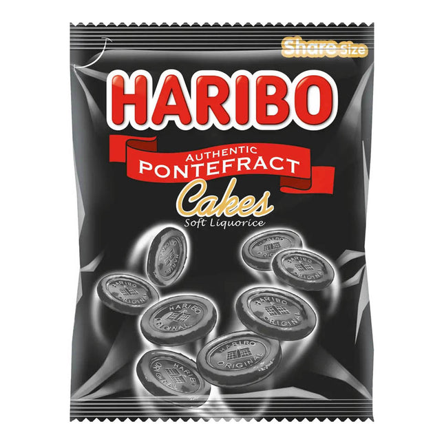 Haribo Pontefract Cakes 160G ( BB 07/2026 )