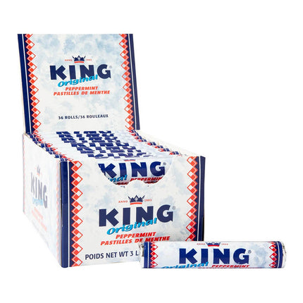 King Peppermint Original 36 Rolls Box ( BB 12/02/2025 )