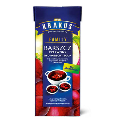 Krakus Red Borscht Soup 1.5 litre ( BB 06/2025 )