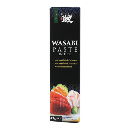 Kura Wasabi Paste in tube 43G ( BB 19/09/2024 )