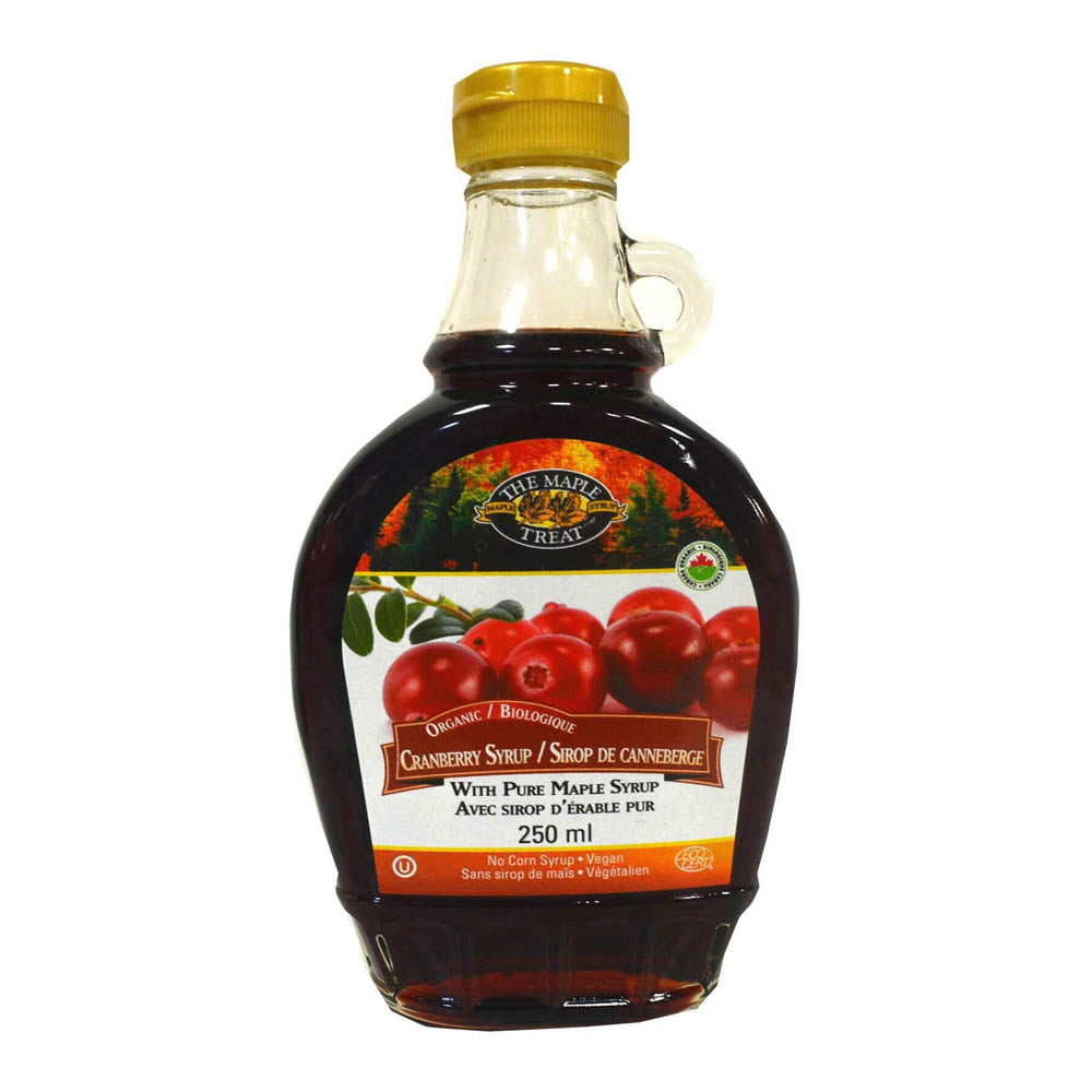 The Maple Treat Cranberry Syrup 250ML ( 08/2025 ) Eurofood