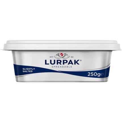 Lurpak Slightly Salted Spreadable 250G ( BB 30/10/2025 ☆ Refrigerated Items For Pick-up in store only )
