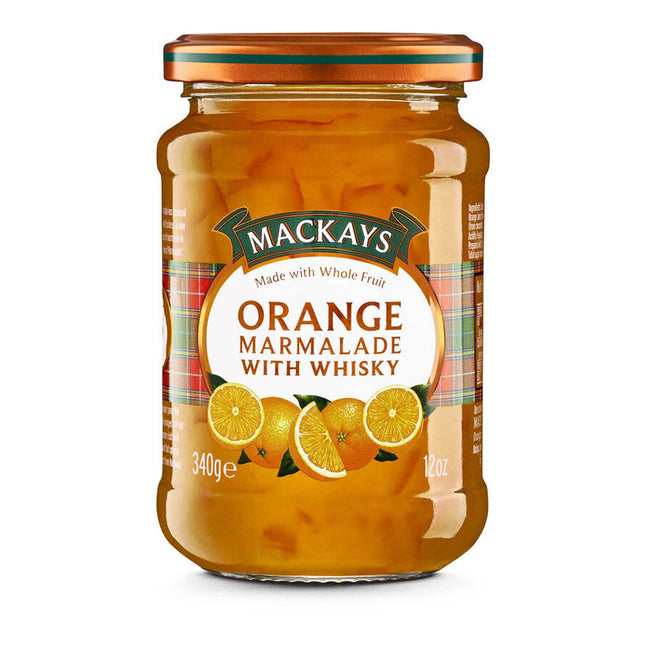 Mackays Orange Marmalade with Whisky 340G ( BB 01/2028 )