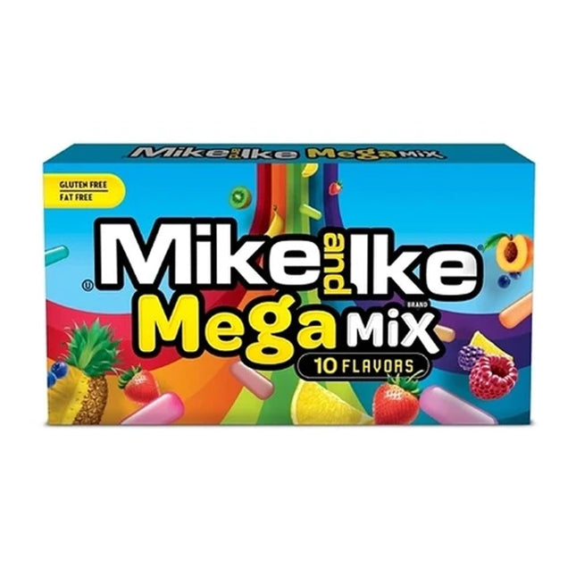 Mike and ike Mega Mix 10 Flavors 141G ( BB 02/2026 )
