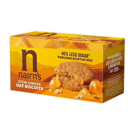 Nairn’s Stem Ginger Oat Biscuit 200G ( BB 21/05/2026 )
