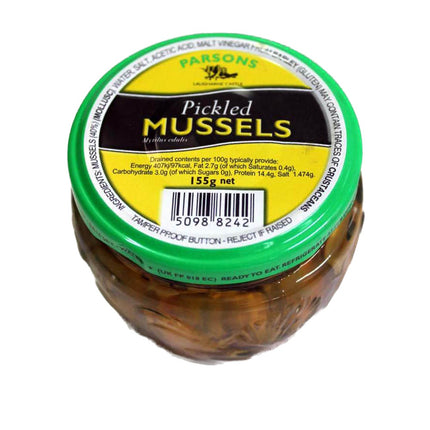 Parsons Pickled Mussels In Jar 155G ( BB 11/2026 )