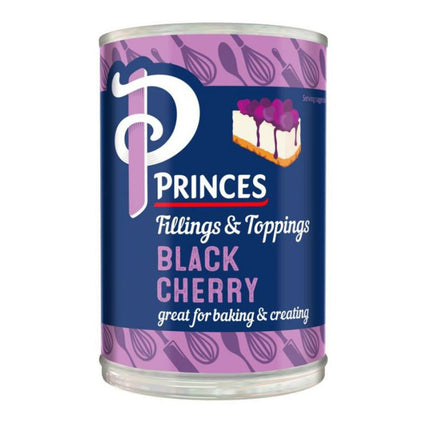 Princes Black Cherry Filling & Topping 410G ( BB 01/2025 )