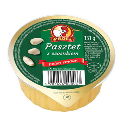 Profi Pasztet Garlic Pate 131G ( BB 12/02/2027 )