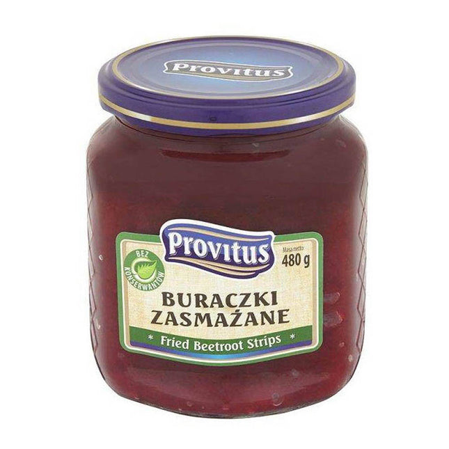 Provitus Fried Beetroot Strips 480G ( BB 31/12/2026 )