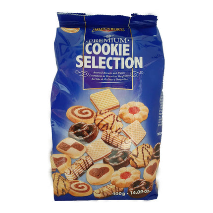 Quickbury Premium Cookies Selection 400g ( BB 13/07/2024 )