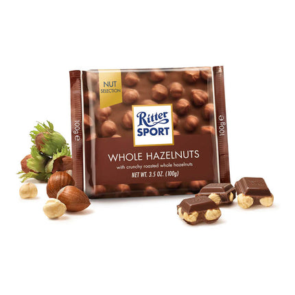 Ritter Sport Whole Hazelnuts 100G
