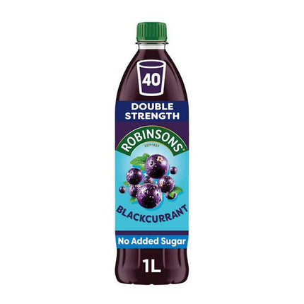 Robinsons Double Strength Apple & Blackcurrant 1.75 Litre ( No Sugar Added )