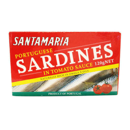 Santamaria Sardines in Tomato Sauce 120G ( BB 31/10/2027 )