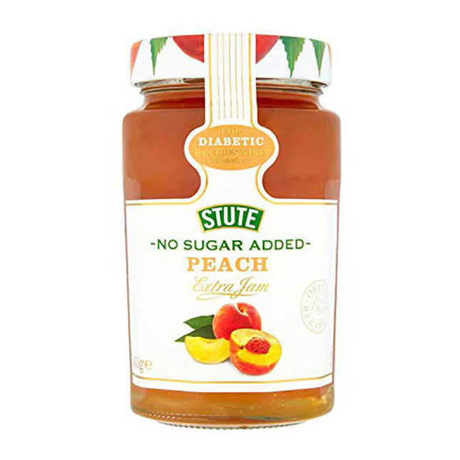 Stute Peach Jam 430G no sugar added  ( BB 05/2026 )