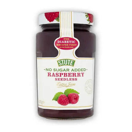 Stute Diabetic Raspberry Jam 430G no sugar added  ( BB 14/03/2025 )