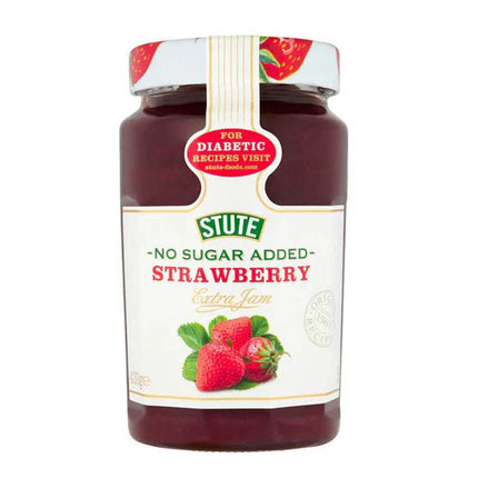 Stute Diabetic Strawberry Jam 430G no sugar added  ( BB 20/07/2025 )