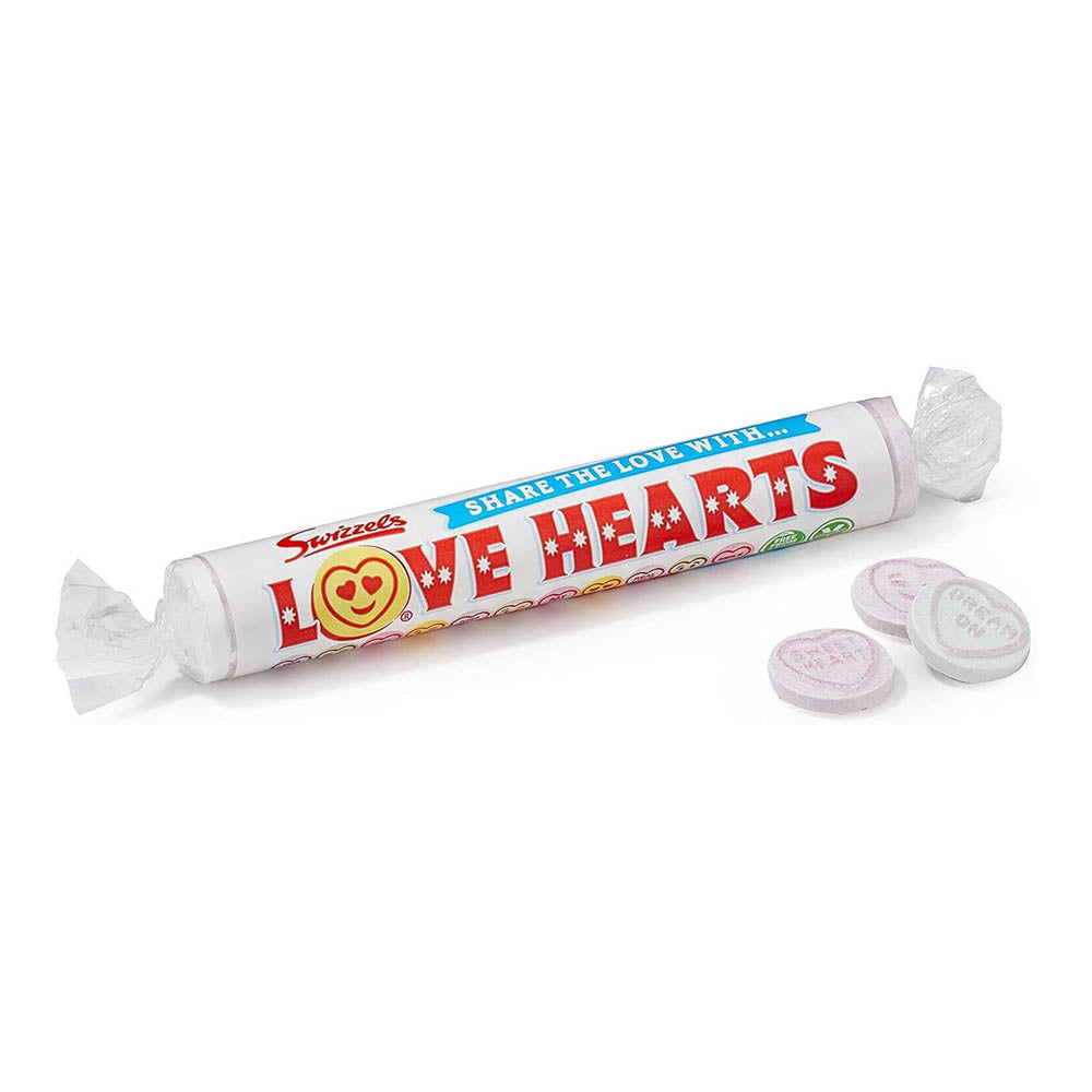 thumbnail image 2 of Swizzels Giant Love Hearts Roll 39g (Box Of 24) – SoSweet 2 of 11