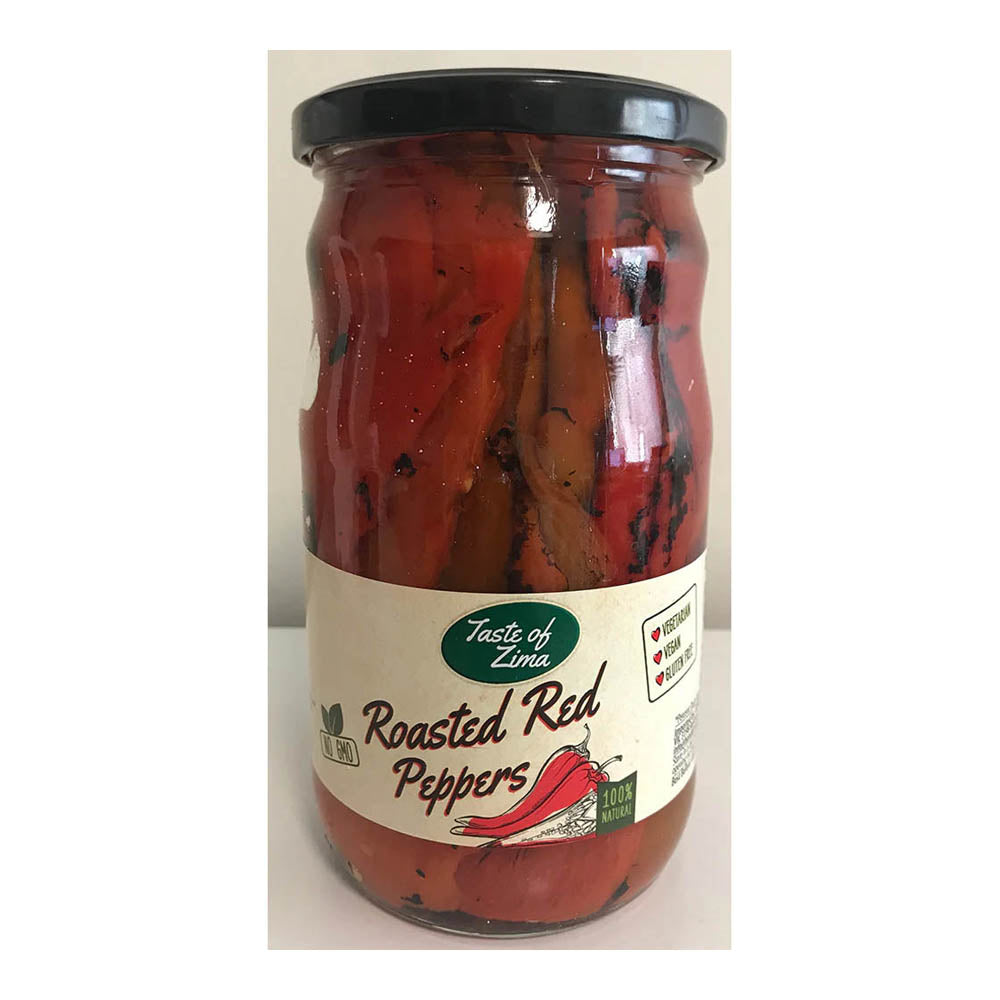 Taste of Zima Roasted Red Peppers 720G ( BB 23/12/2026 ) – Eurofood