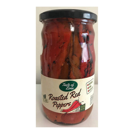 Taste of Zima Roasted Red Peppers 720g ( BB 02/2025 )