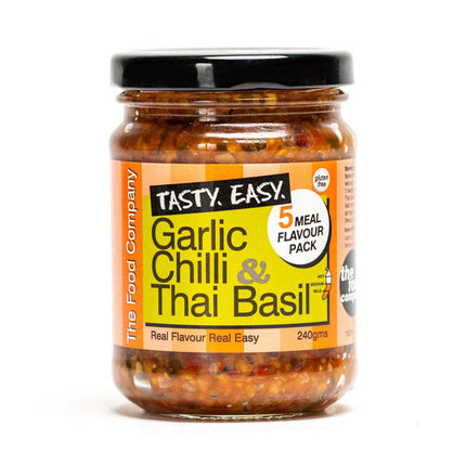 The Food Company Garlic Chilli & Thai Basil 240G ( BB 23/04/2025 )