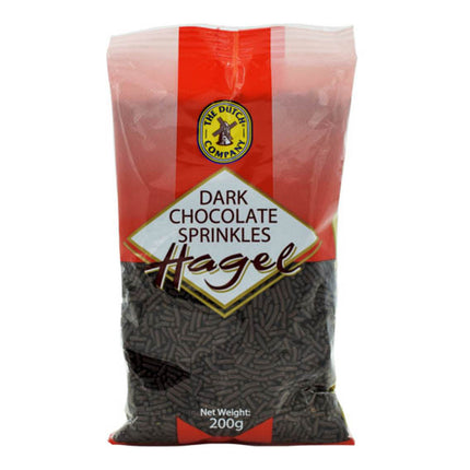 The Dutch Company Dark Chocolate Hagel Sprinkles 200G ( BB 04/02/2026 )