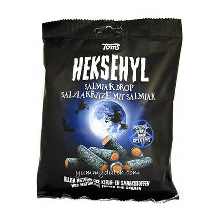 Toms Heksehyl Heksen Drop / Salty Salmiak Licorice 300g ( BB 30/07/2027 ) ☆ Buy 11 get 1 Free ☆